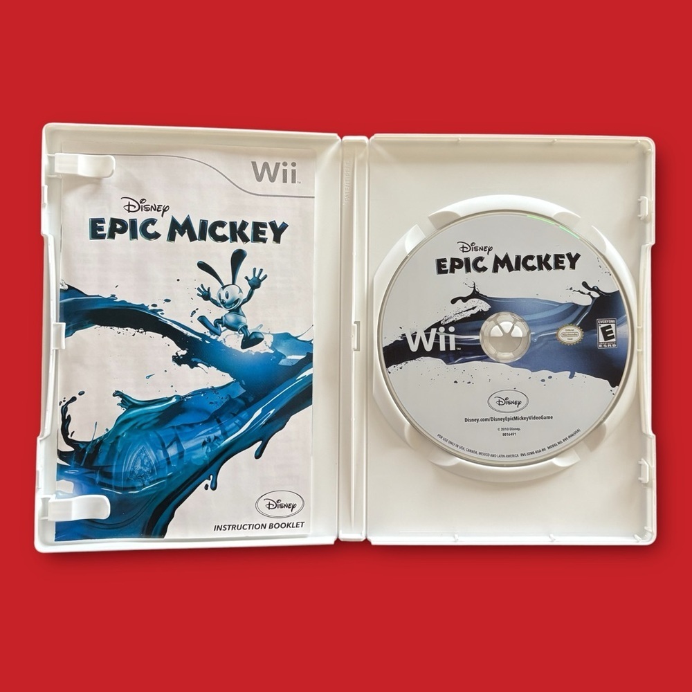 Wii Disney Epic Mickey (Nintendo Wii, 2010) - Picture 2 of 4